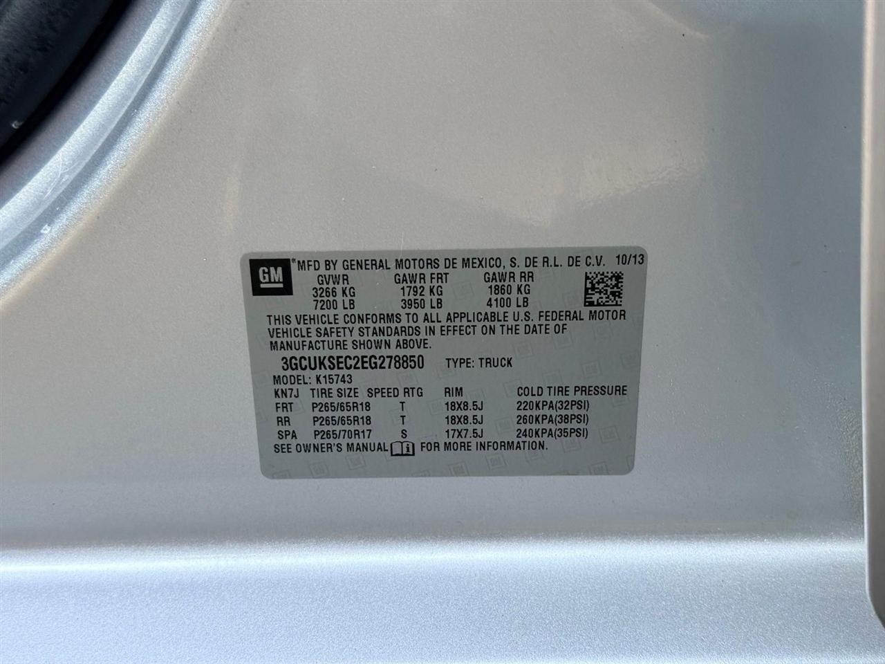 Chevrolet Silverado 1500  2014