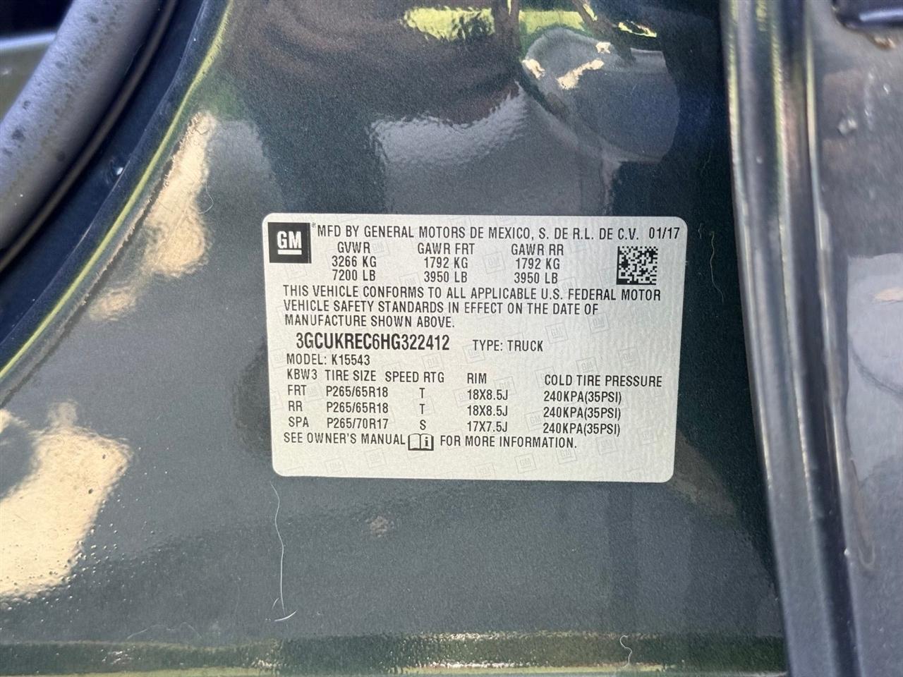 Chevrolet Silverado 1500  2017
