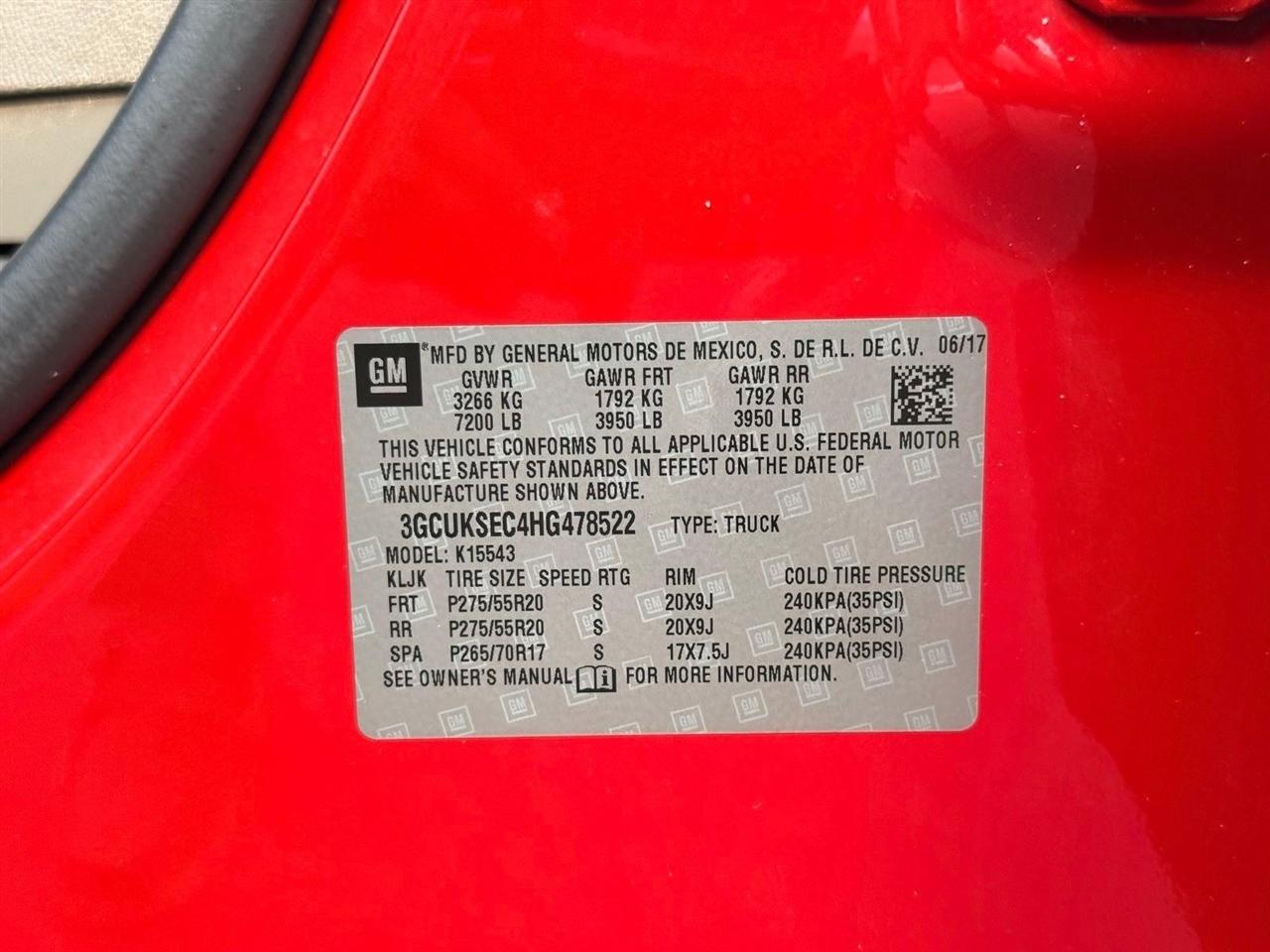 Chevrolet Silverado 1500  2017