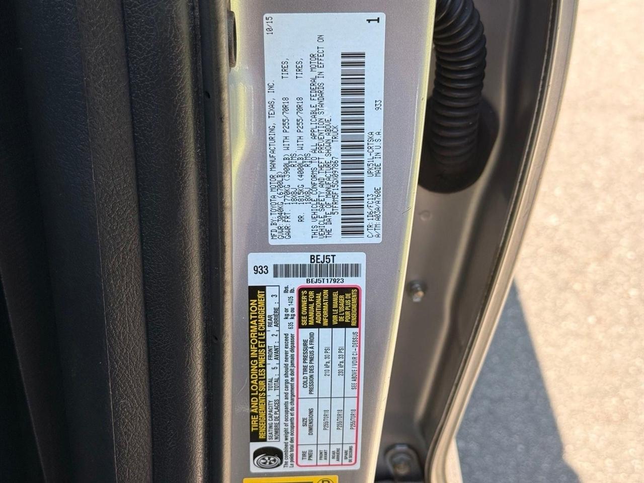 Toyota Tundra  2016