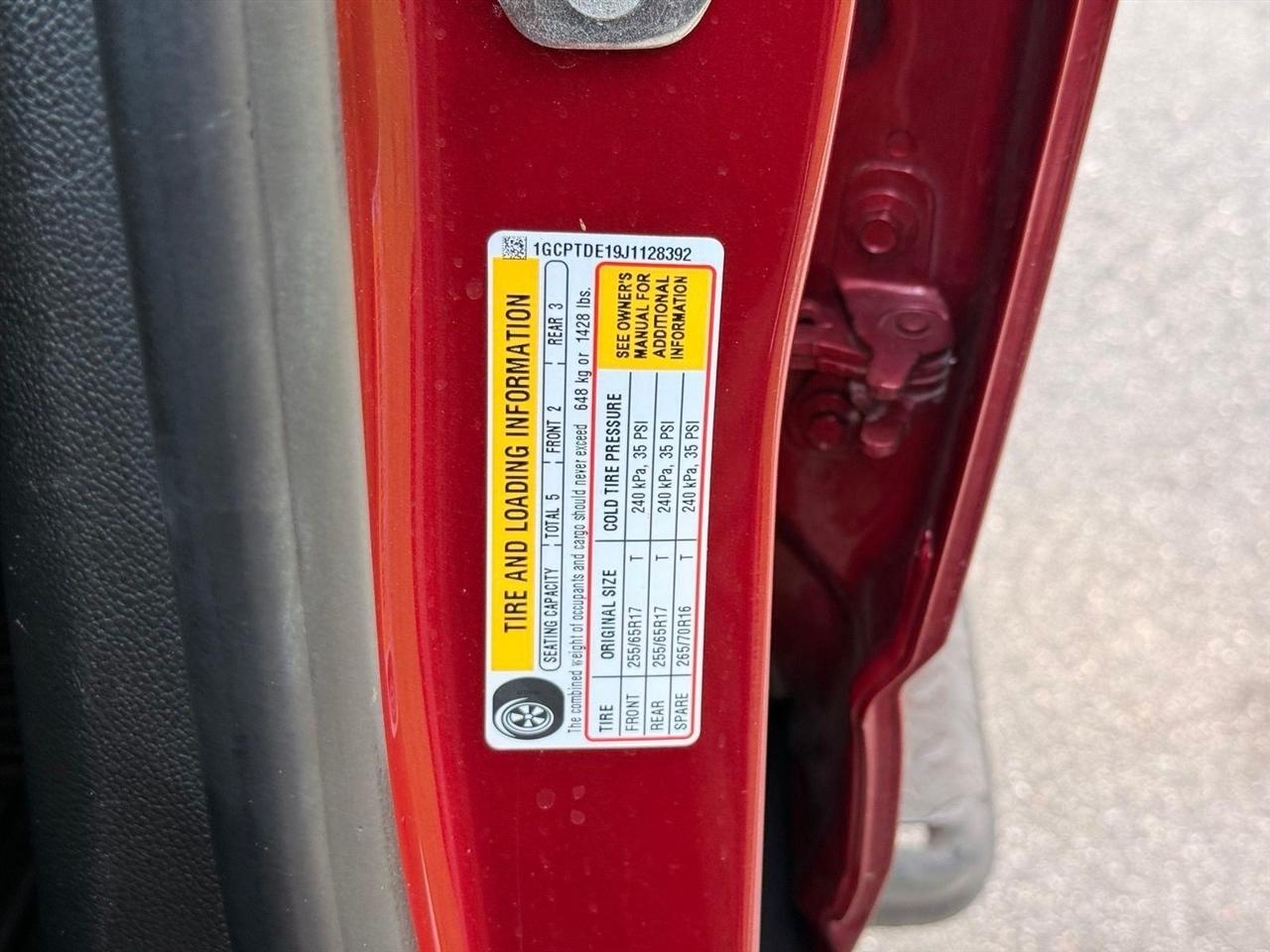 Chevrolet Colorado  2018
