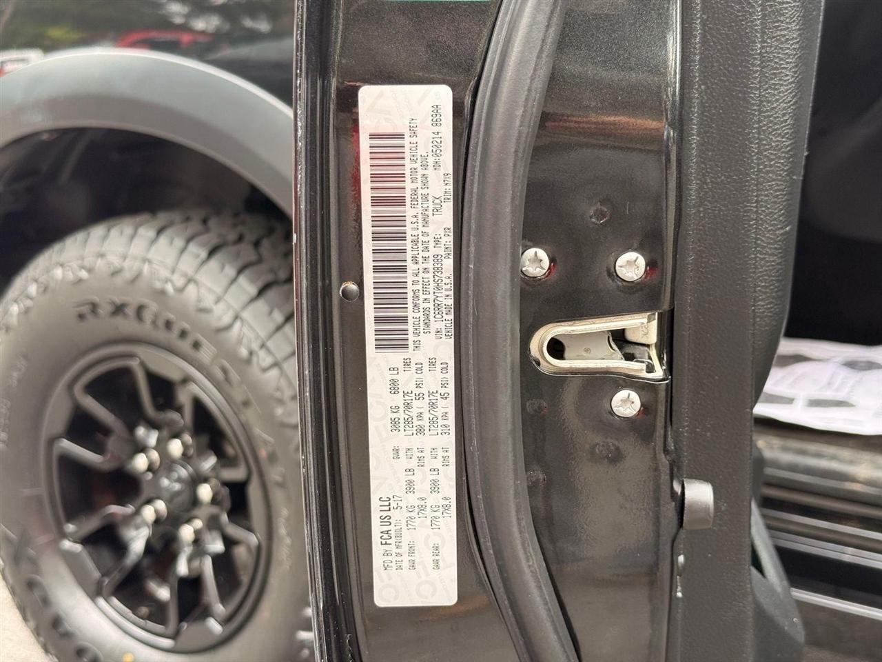 RAM 1500  2017