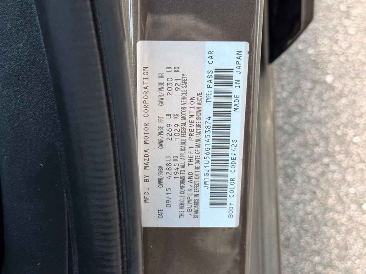 Mazda MAZDA6  2016