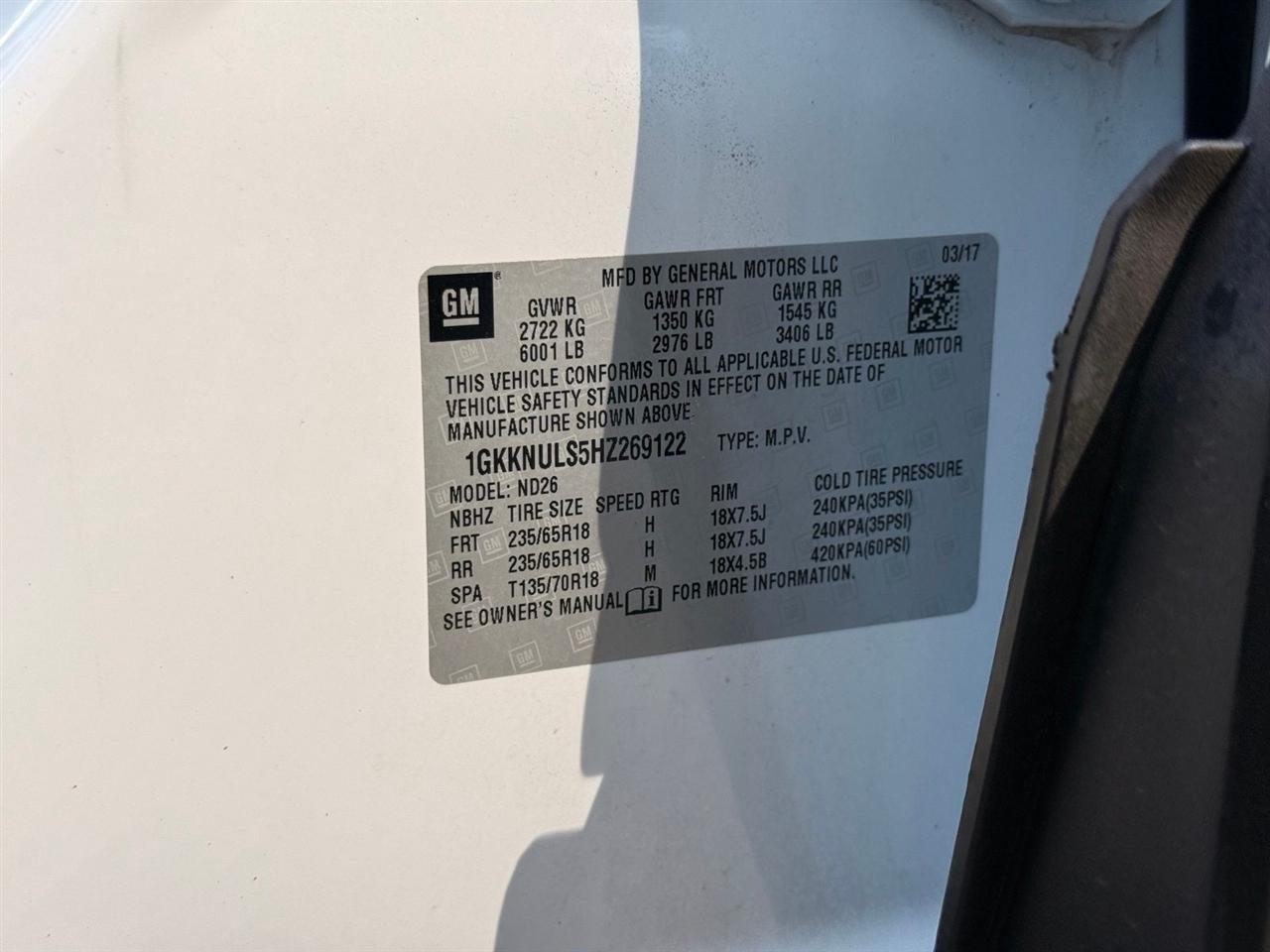 GMC Acadia  2017