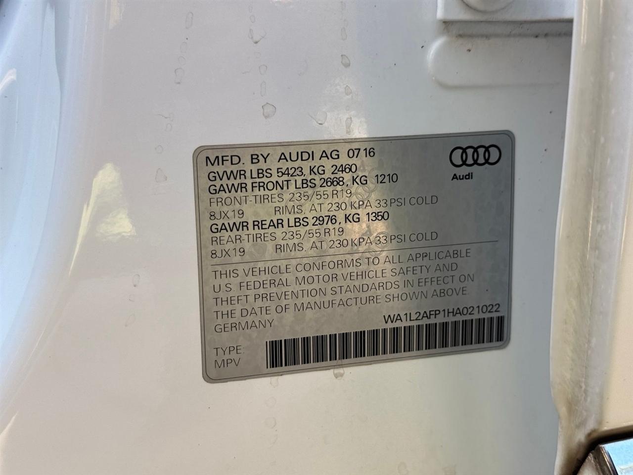 Audi Q5  2017