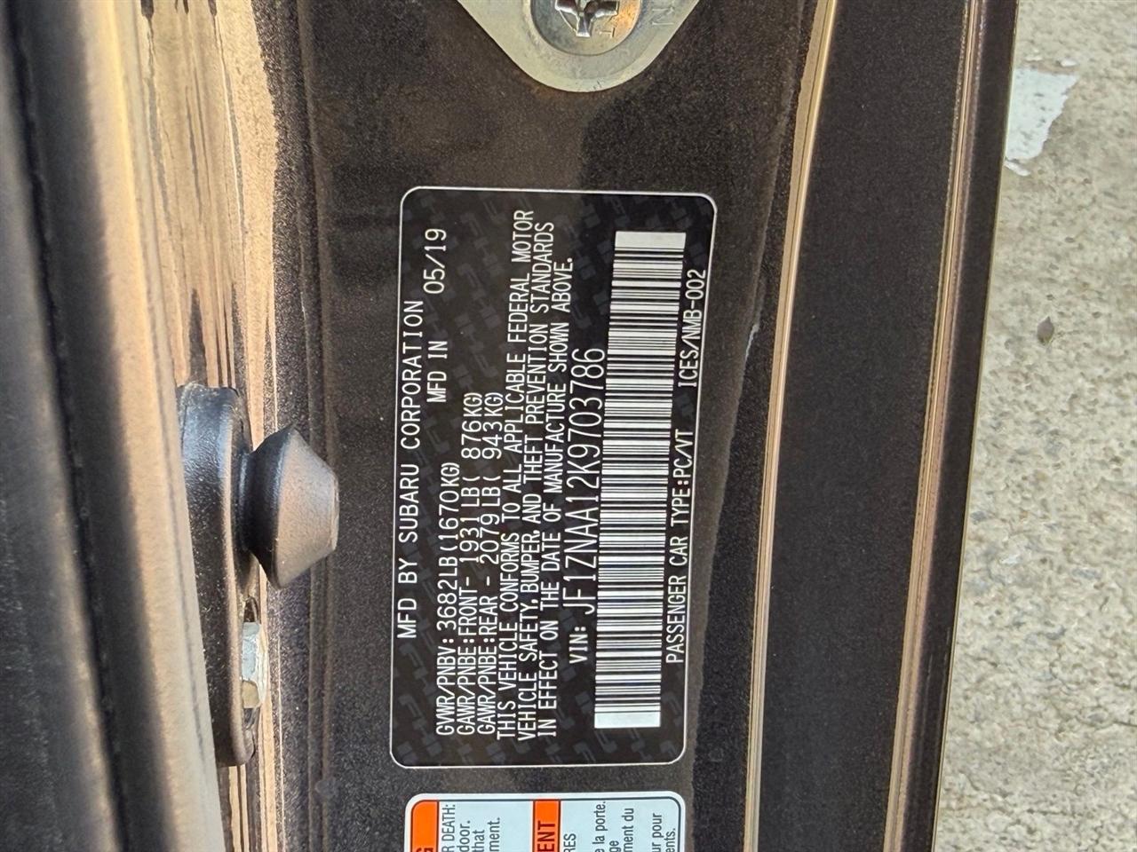 Toyota 86  2019