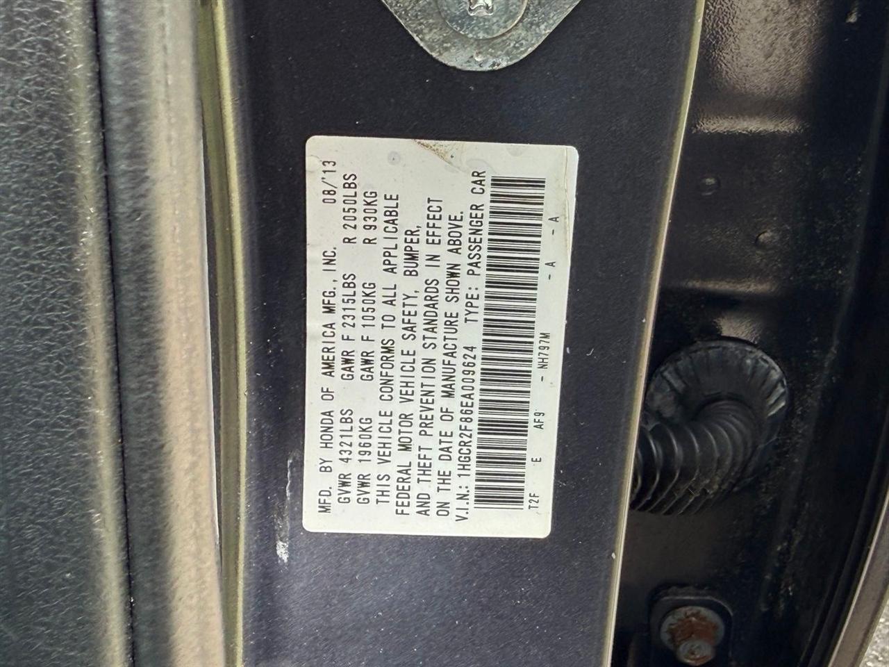 Honda Accord  2014