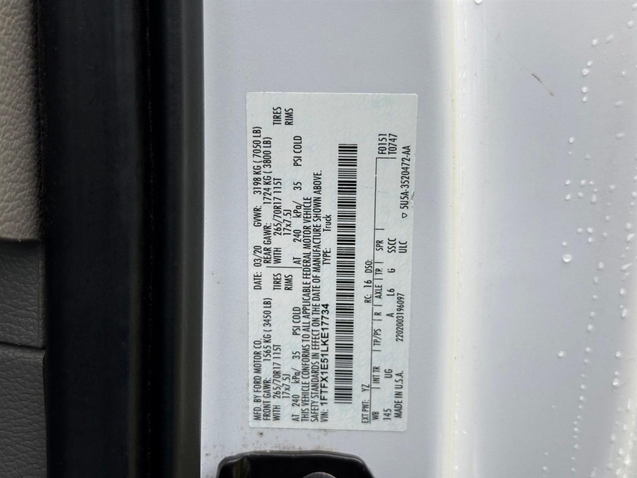 Ford F-150  2020