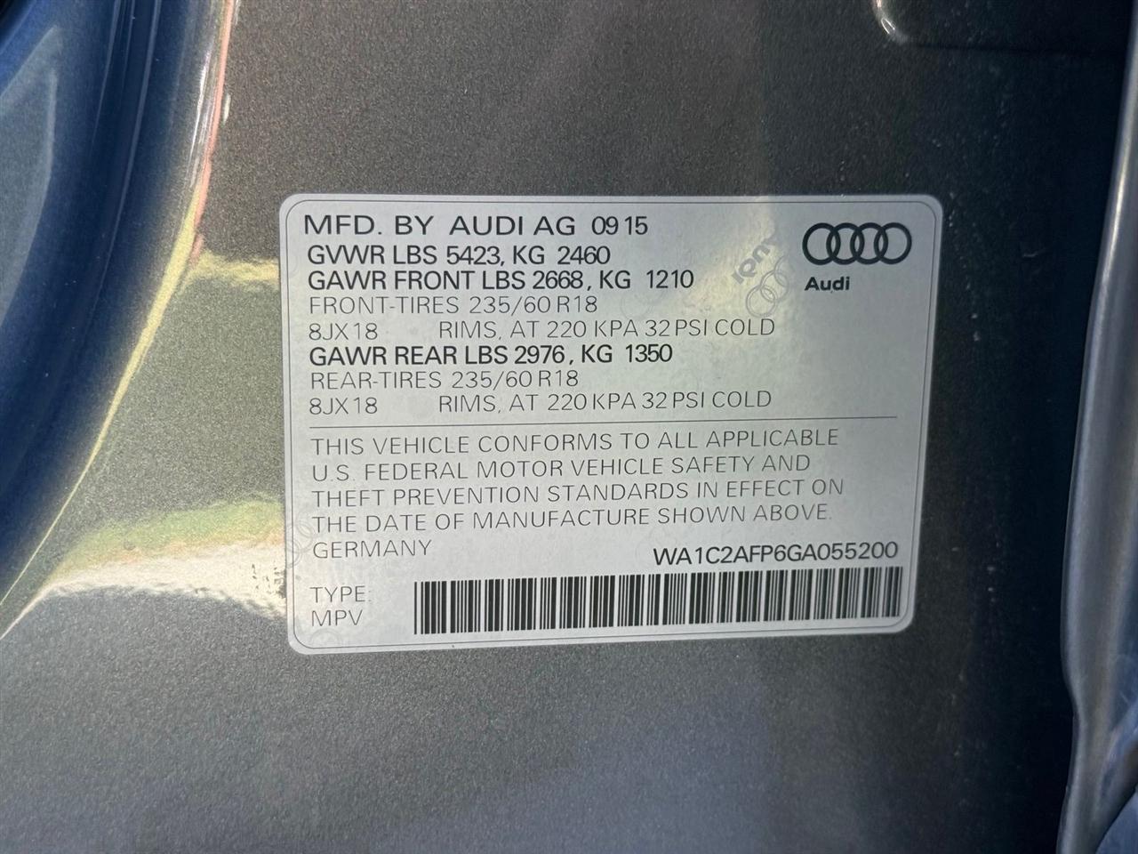 Audi Q5  2016