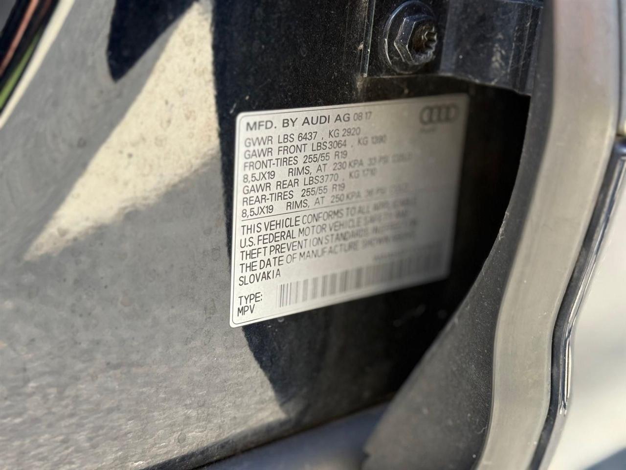 Audi Q7  2018