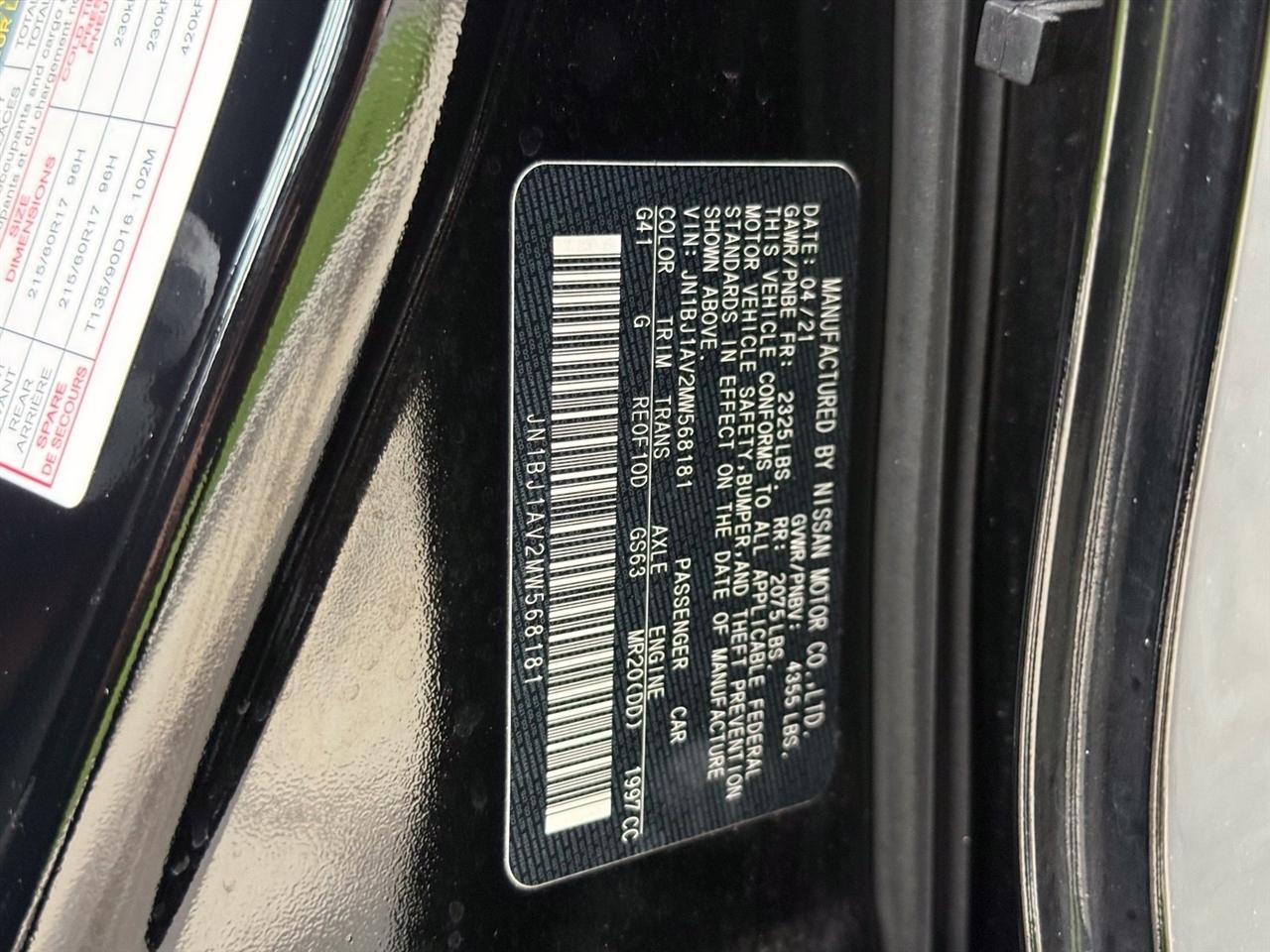 Nissan Rogue Sport  2021