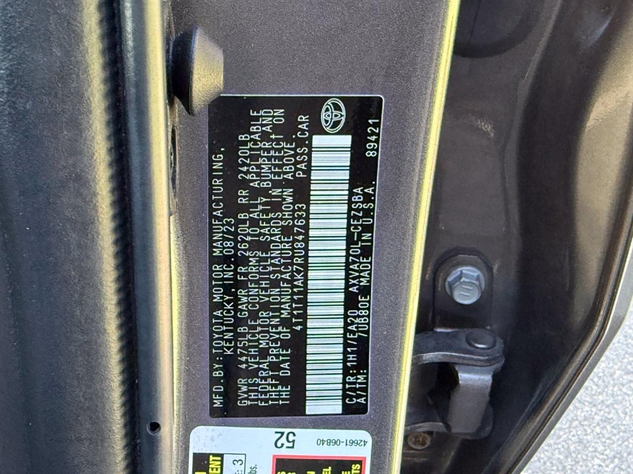Toyota Camry  2024