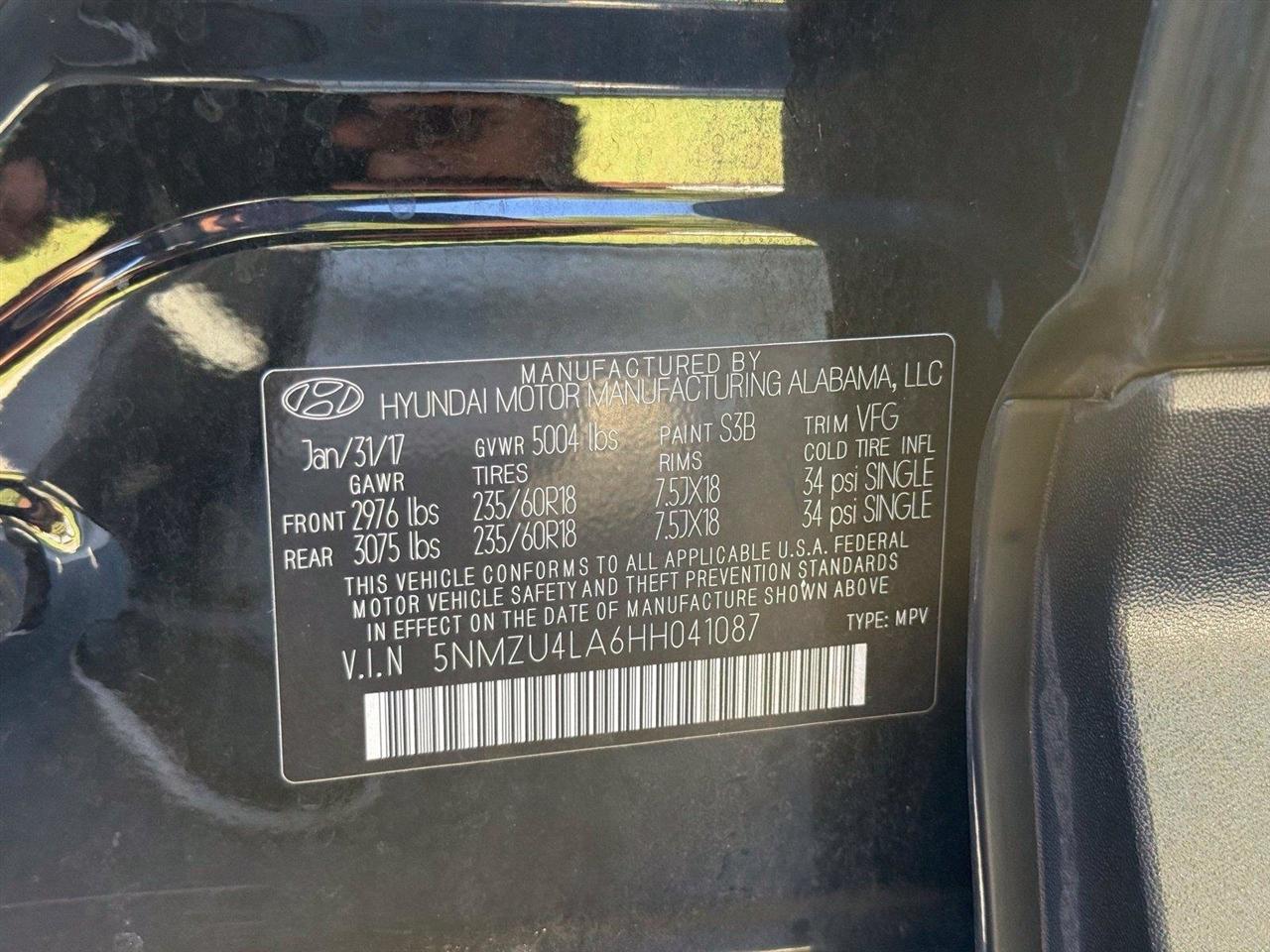 Hyundai Santa Fe  2017