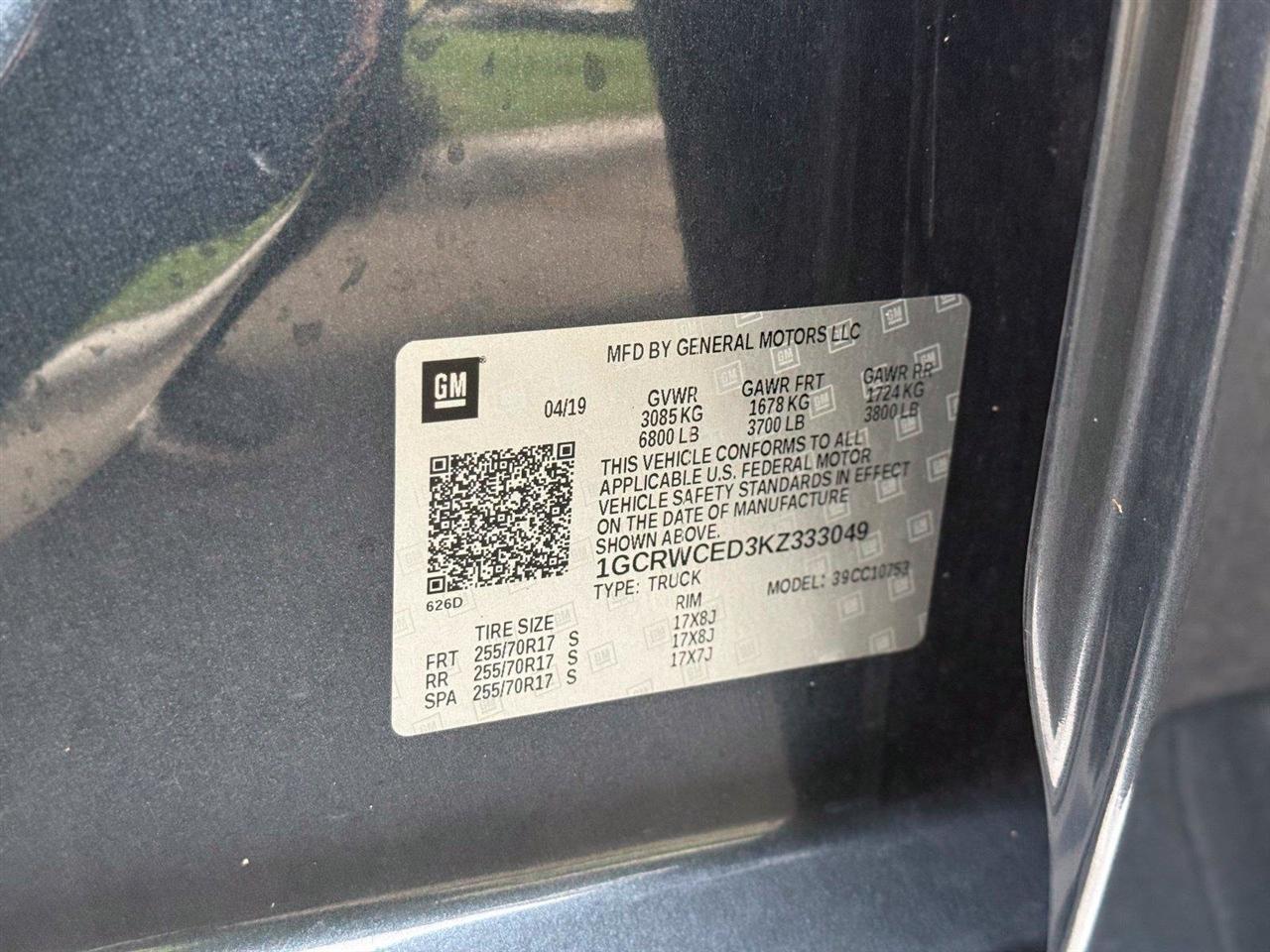 Chevrolet Silverado 1500  2019