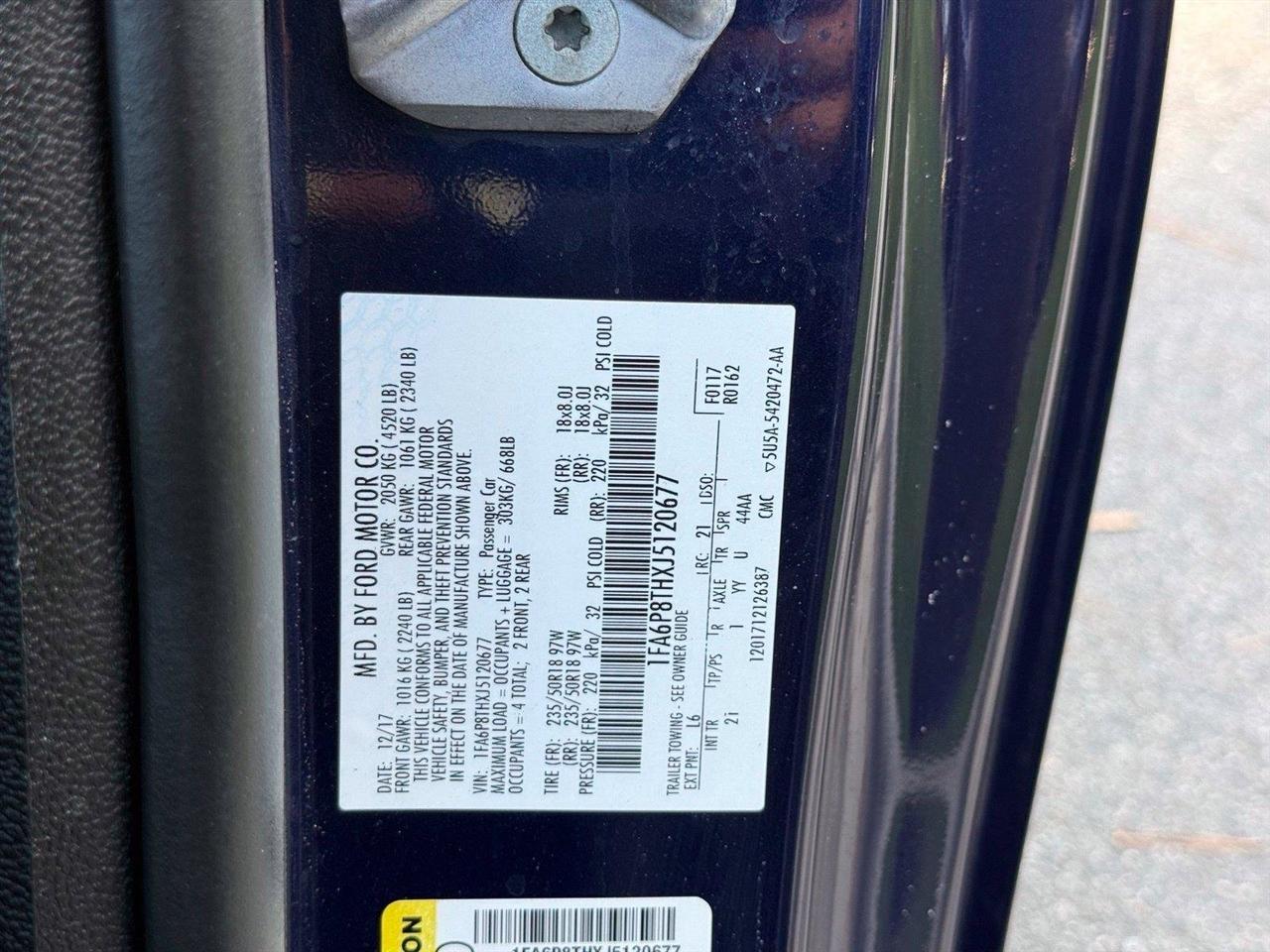 Ford Mustang  2018