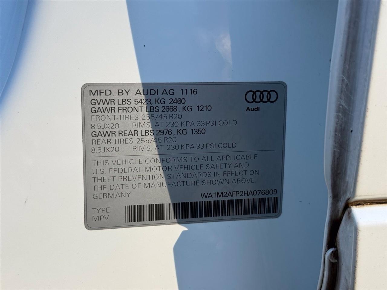 Audi Q5  2017