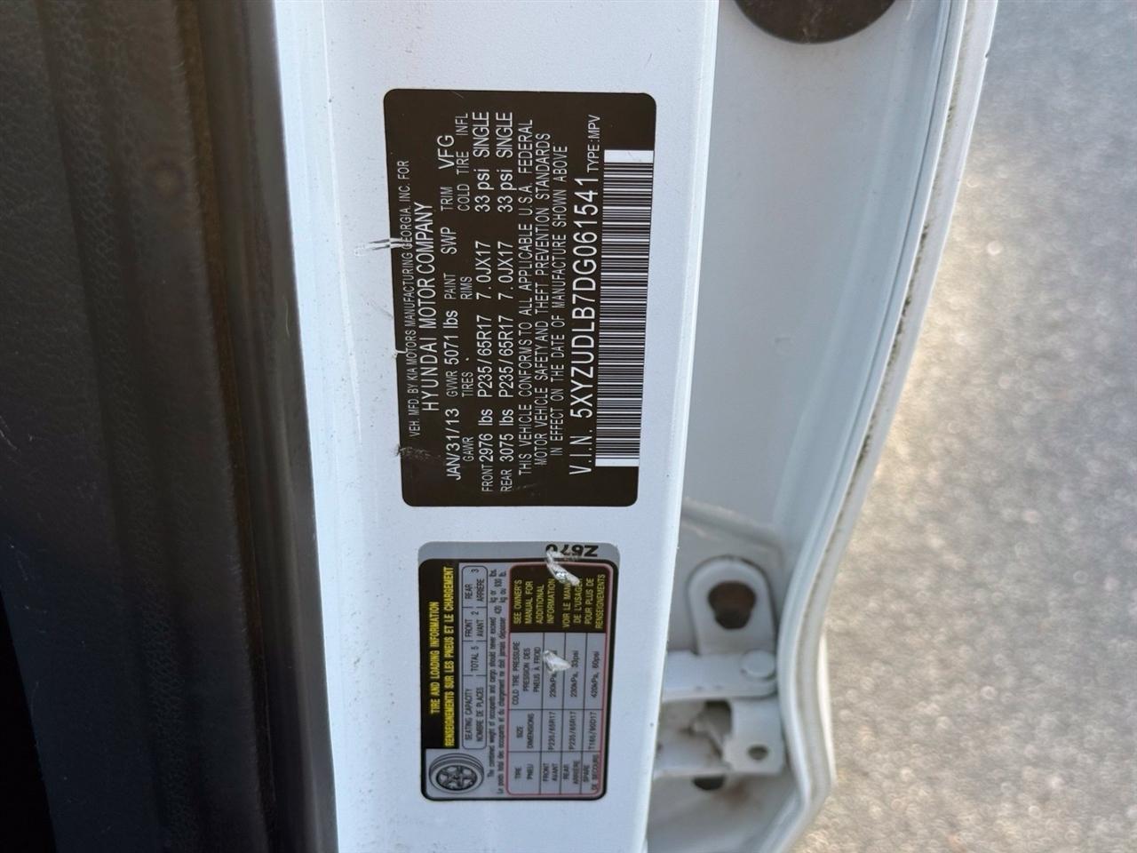 Hyundai Santa Fe  2013