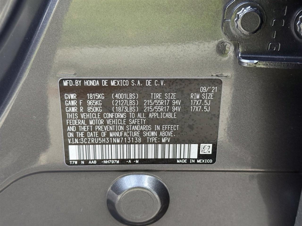 Honda HR-V  2022