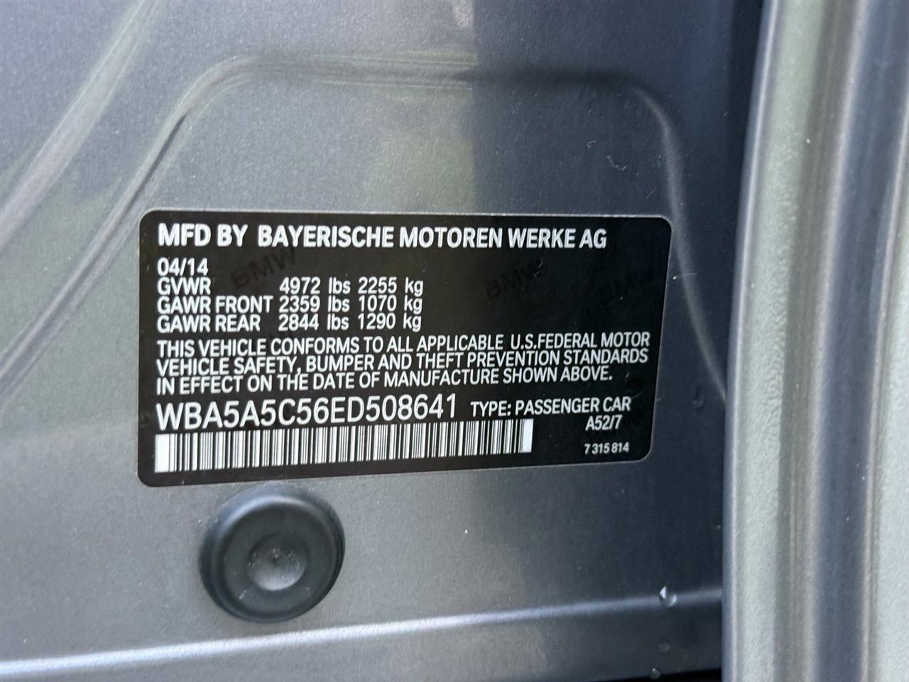 BMW 5-Series  2014