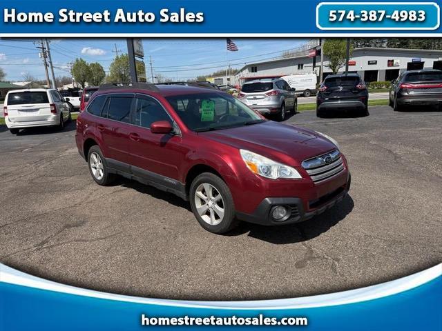 Red 2013 Subaru Outback 2.5i Premium Wagon All-Wheel Drive Continuously Variable Transmission