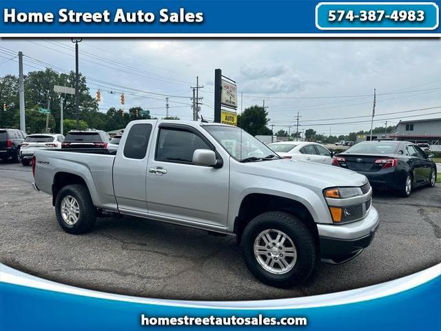 Gray 2012 Chevrolet Colorado Pickup Truck Four-Wheel Drive Automatic