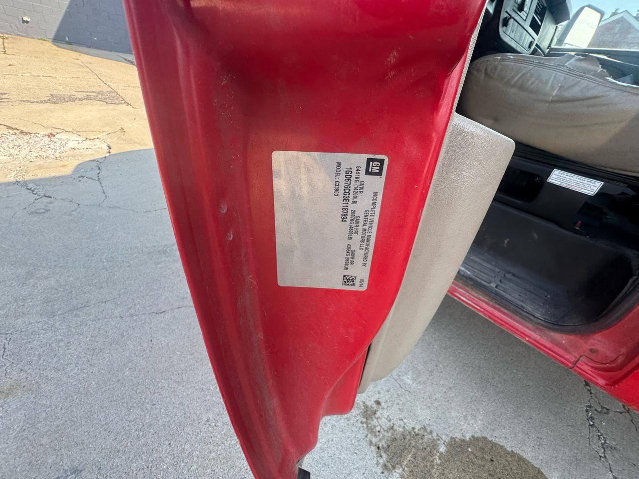 GMC Savana G4500 159 in. 2014