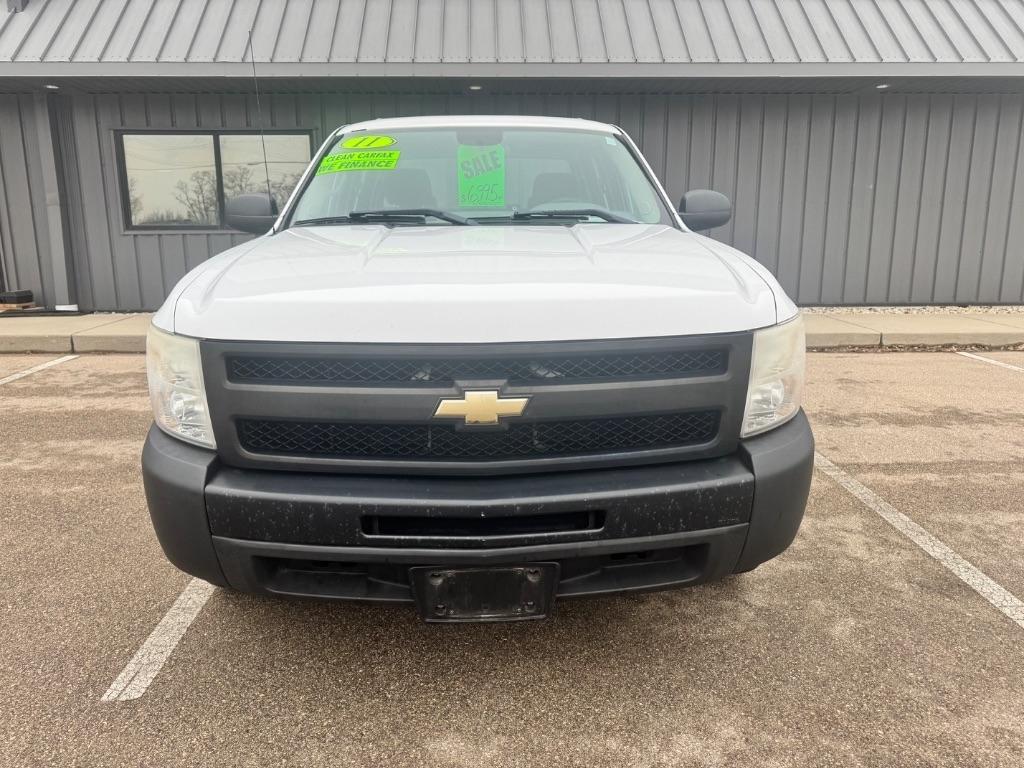 Chevrolet Silverado 1500 Work Truck Crew Cab Short Box 2WD 2011