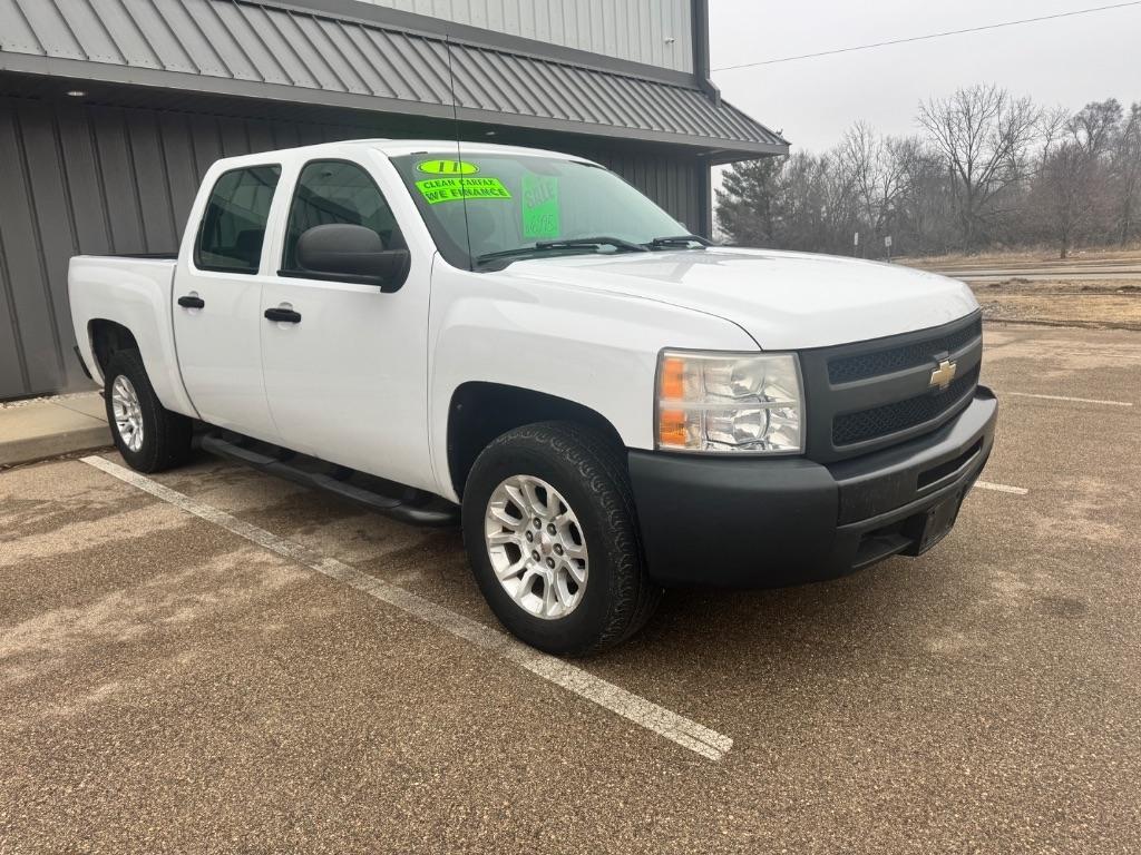 Chevrolet Silverado 1500 Work Truck Crew Cab Short Box 2WD 2011