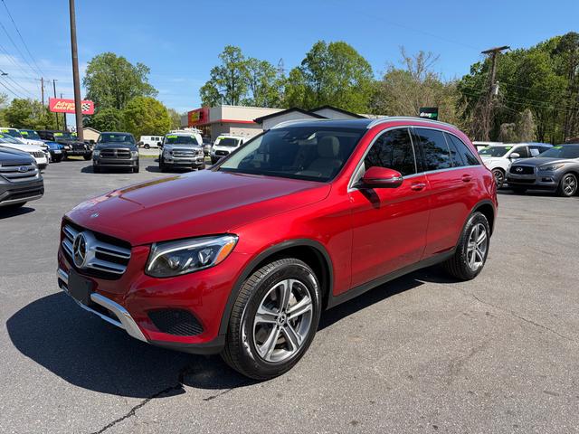 Red (Burgundy) 2017 Mercedes-Benz GLC 300 4MATIC SUV / Crossover All-Wheel Drive Automatic