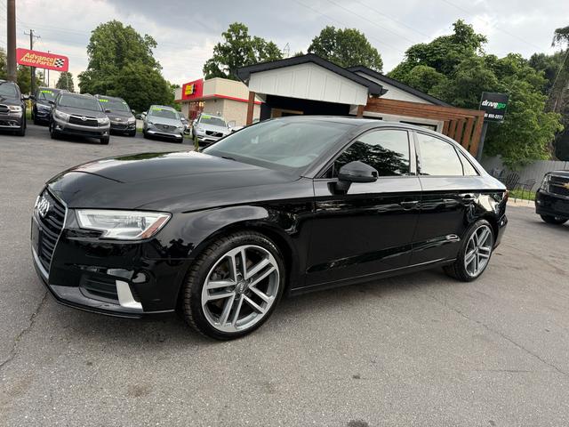 Black 2018 Audi A3 2.0T Komfort Sedan FWD Sedan Automatic