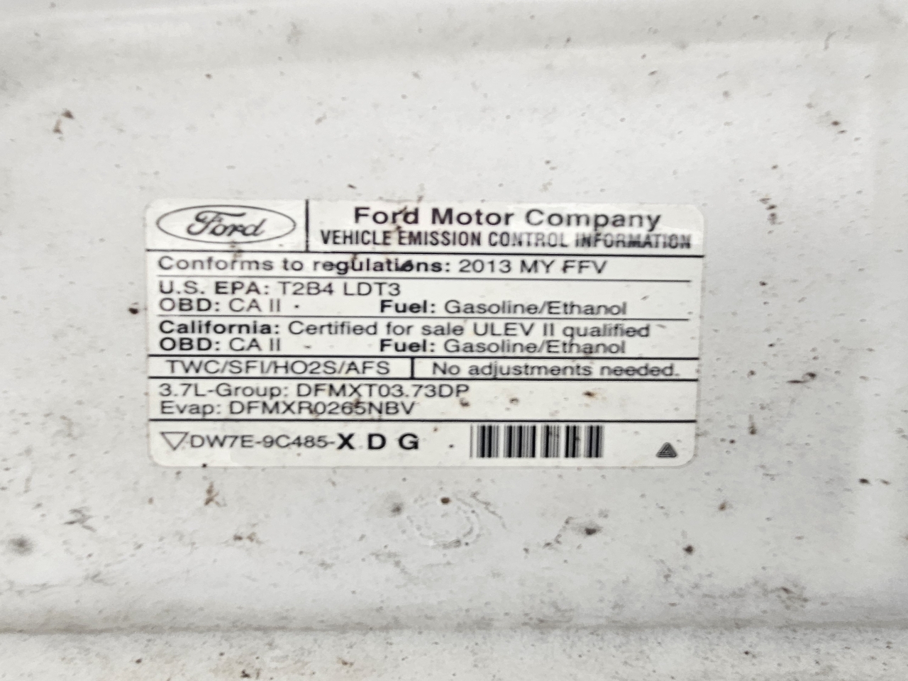 Ford F-150 4WD Reg Cab 126" XL 2013