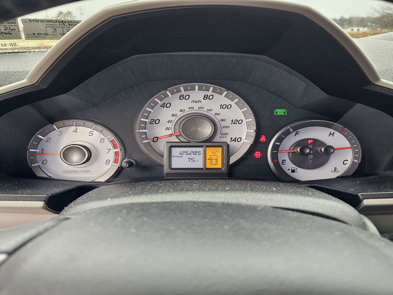 Honda Pilot EX-L 4WD 5-Spd AT 2013