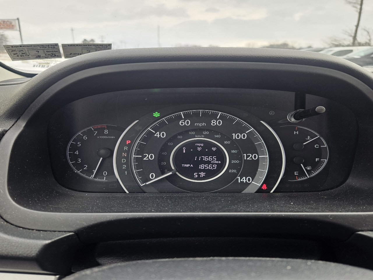 Honda CR-V LX 4WD 5-Speed AT 2013