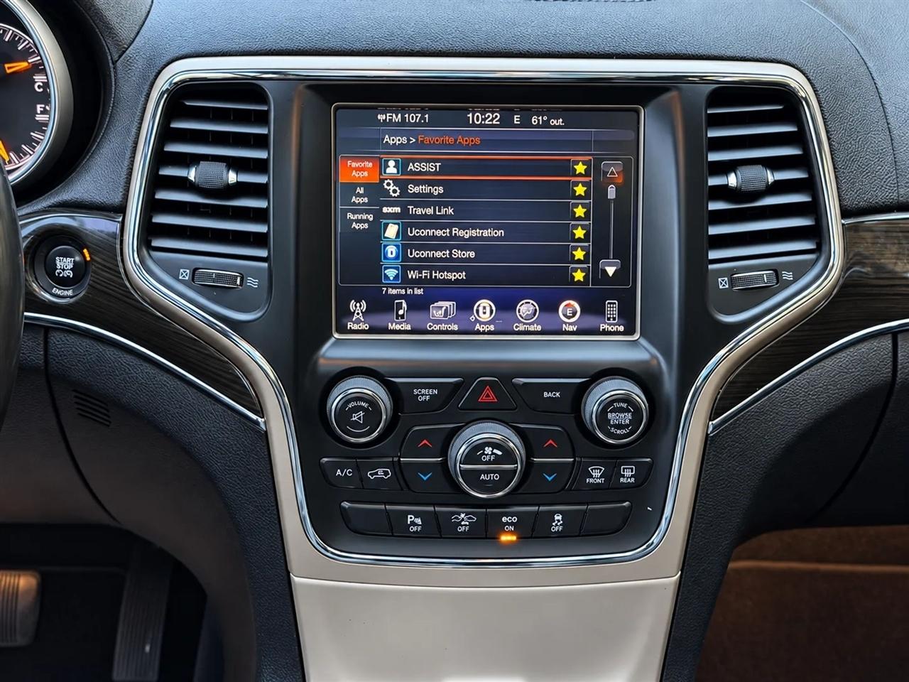 Jeep Grand Cherokee Overland 4WD 2015