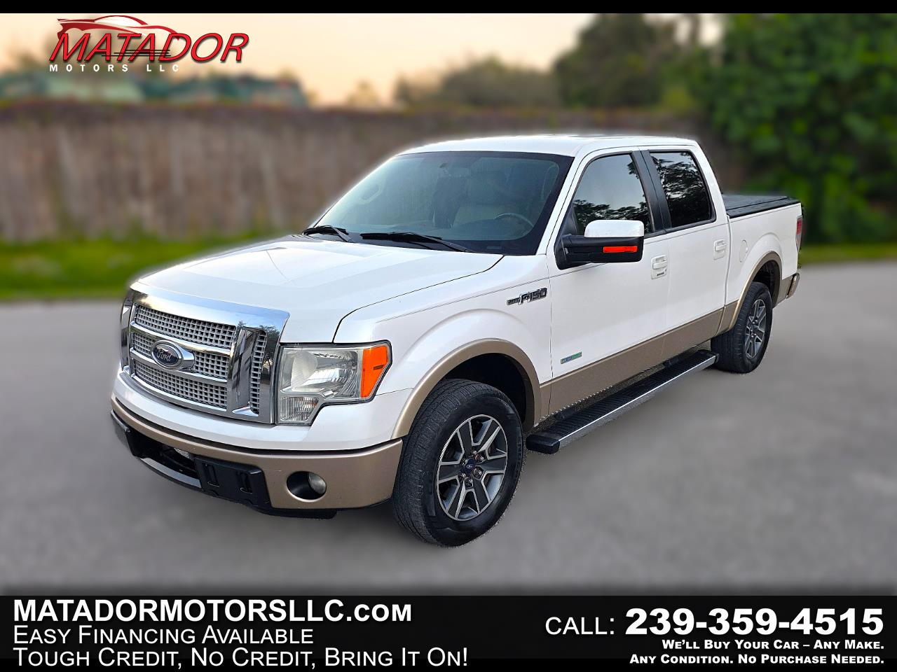 2012 Ford F-150 Lariat SuperCrew 5.5-ft. Bed 2WD