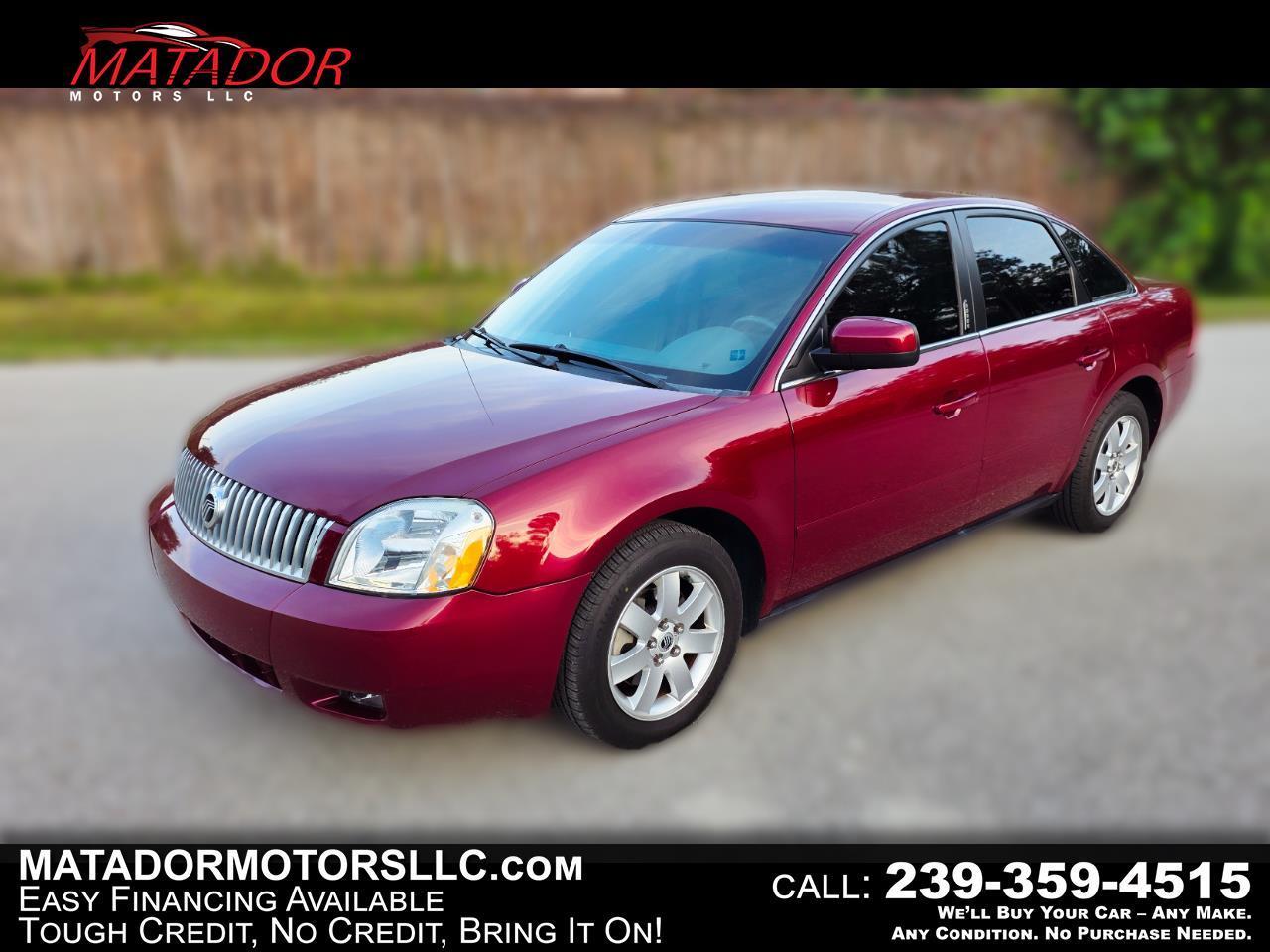 2005 Mercury Montego 4dr Sdn 2WD Luxury
