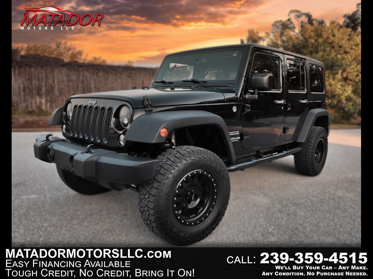 Jeep Wrangler Unlimited 4WD 4dr Sport 2015