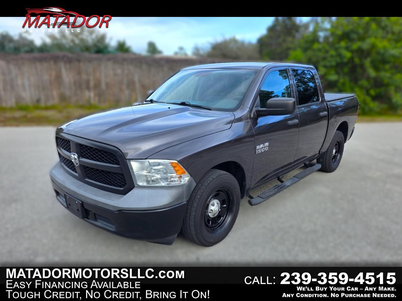 2018 RAM 1500 Tradesman 4x2 Crew Cab 5'7" Box