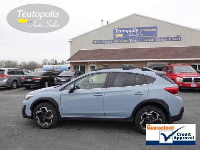 Light Blue 2022 Subaru Crosstrek Limited AWD SUV / Crossover All-Wheel Drive Automatic