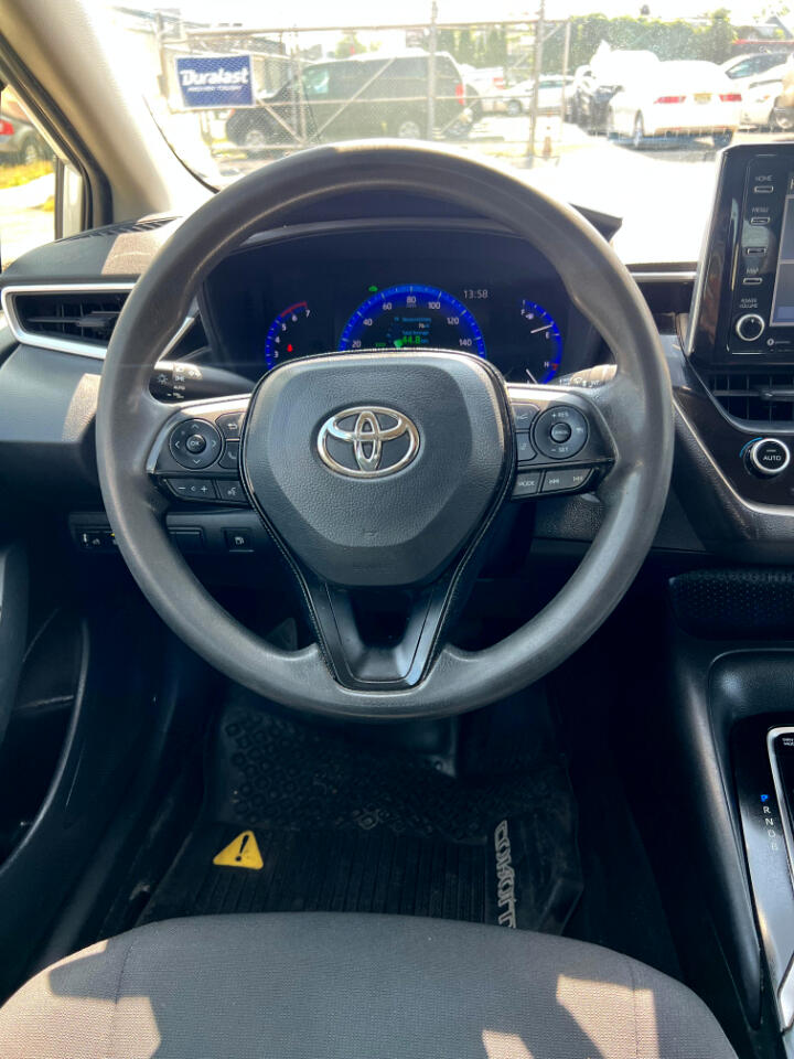 Toyota Corolla LE Hybrid 2021 Toyota Corolla LE Hybrid 2021