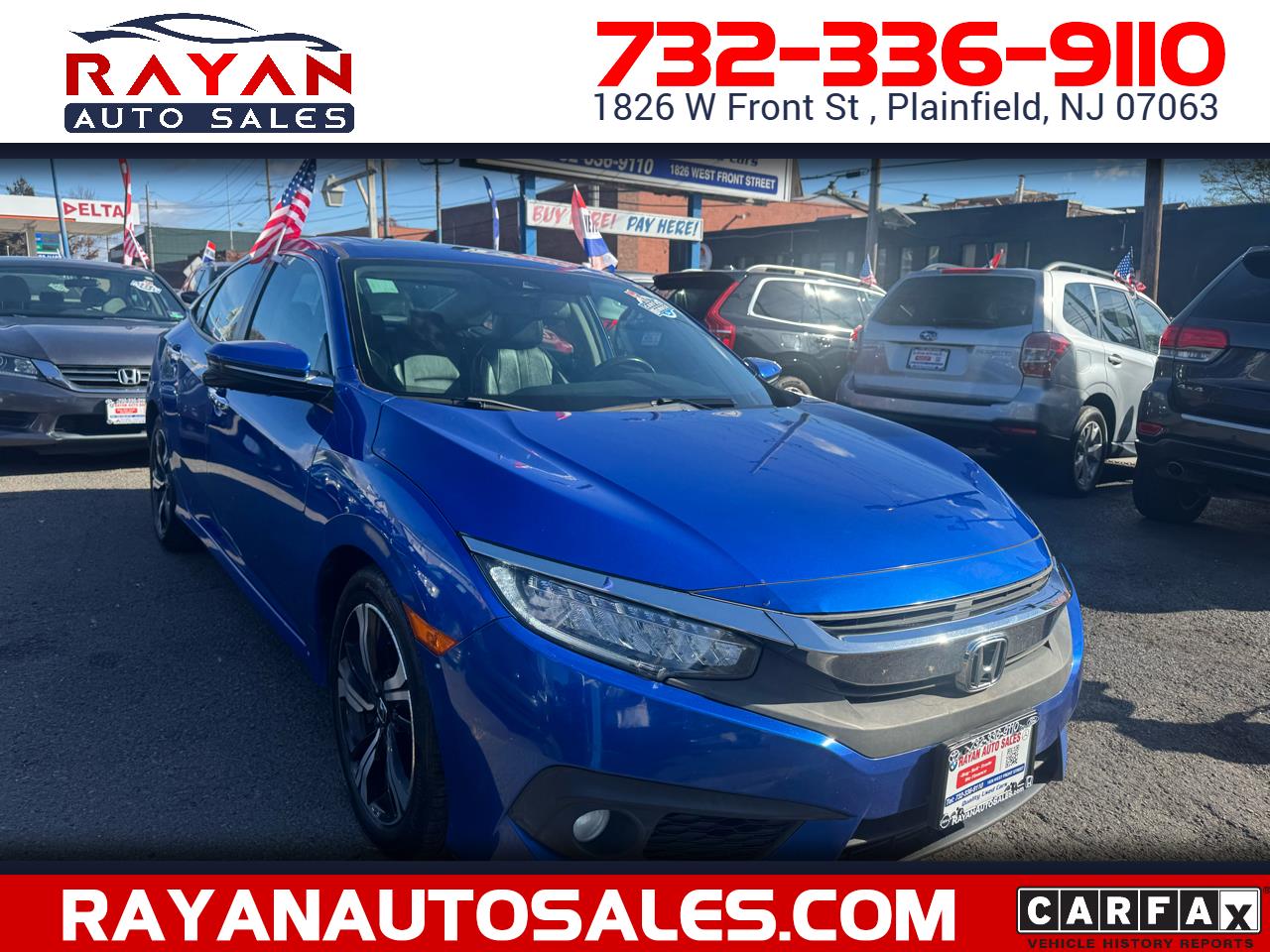 2016 Honda Civic Touring Sedan CVT