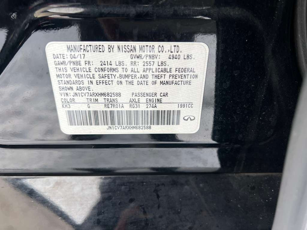 Infiniti Q50 2.0t AWD 2017