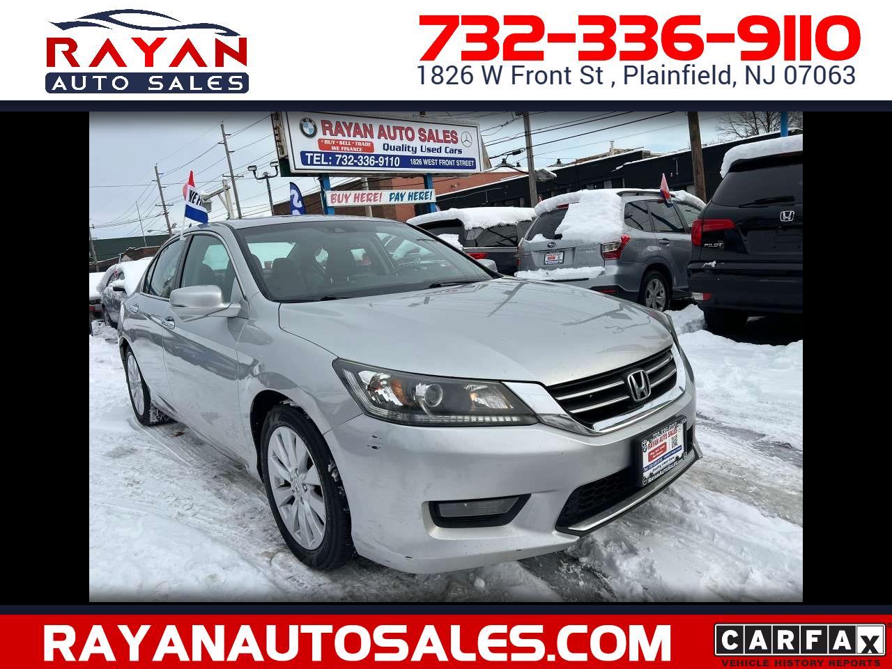 Honda Accord EX-L Sedan CVT 2014