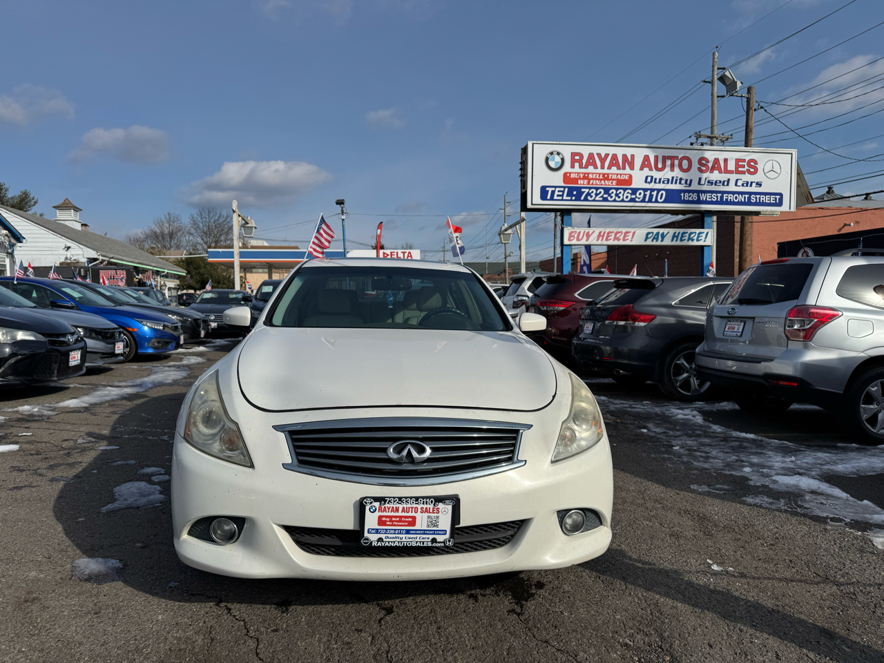 Infiniti G Sedan 37x AWD 2013