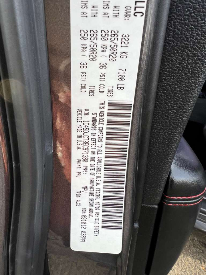 Dodge Durango R/T AWD 2014