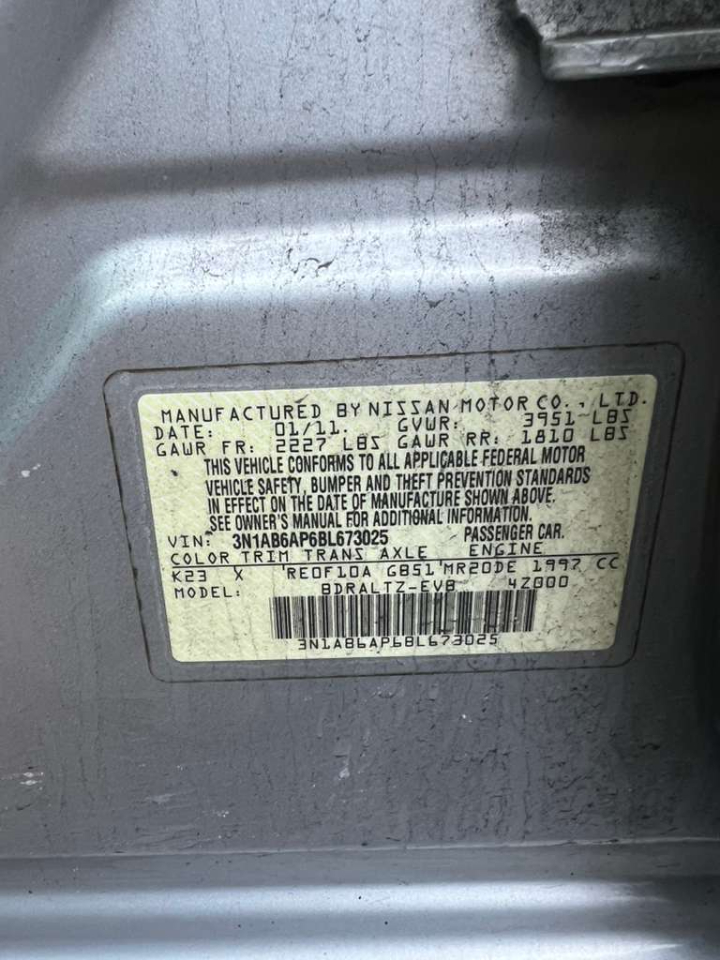 Nissan Sentra 2.0 SR 2011