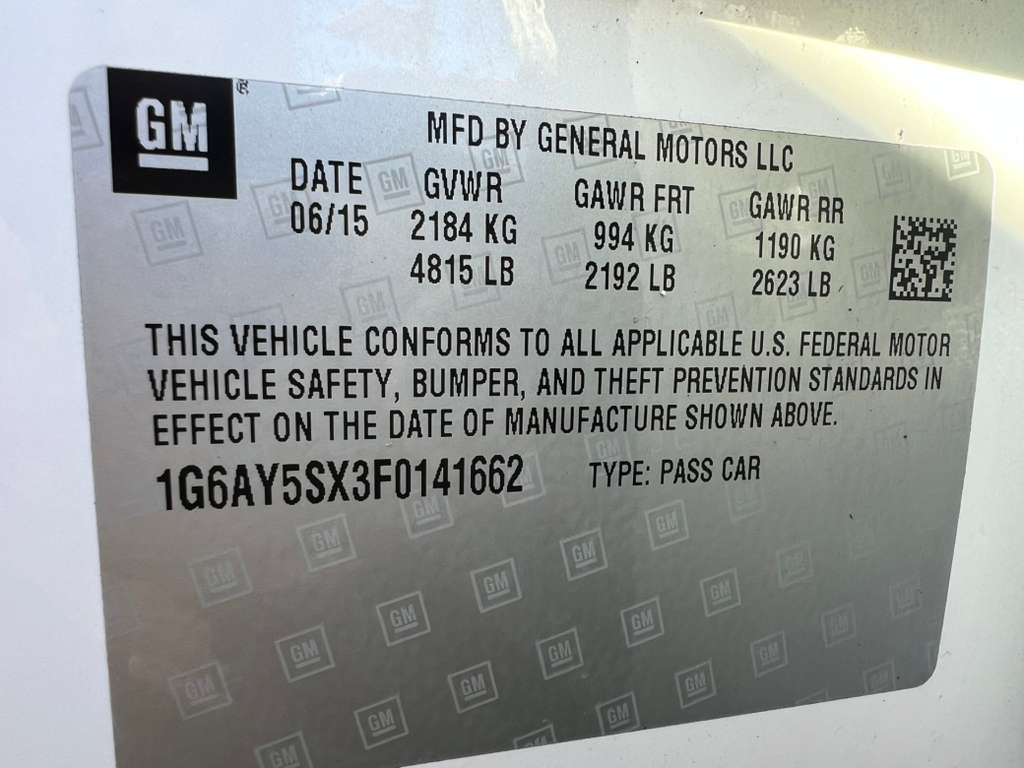 Cadillac CTS 2.0L Turbo Performance AWD 2015