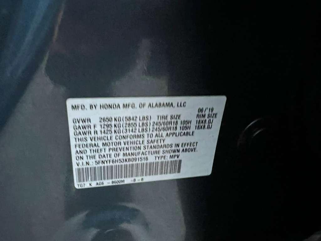 Honda Pilot EX-L 4WD 2019