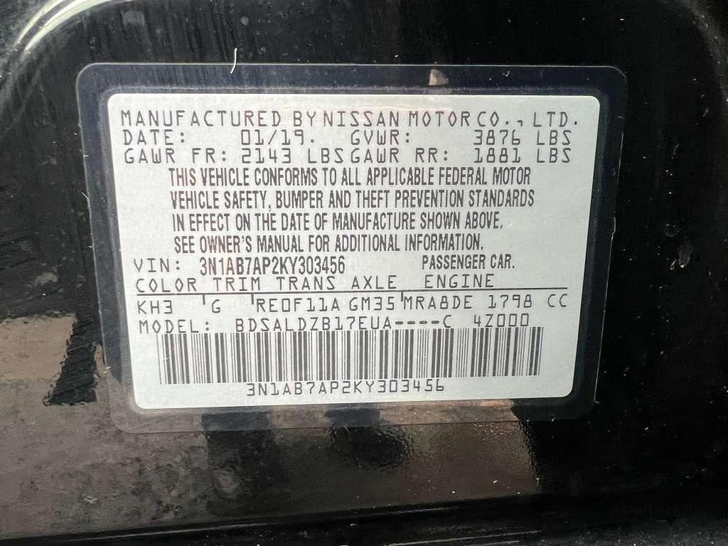 Nissan Sentra SV 2019