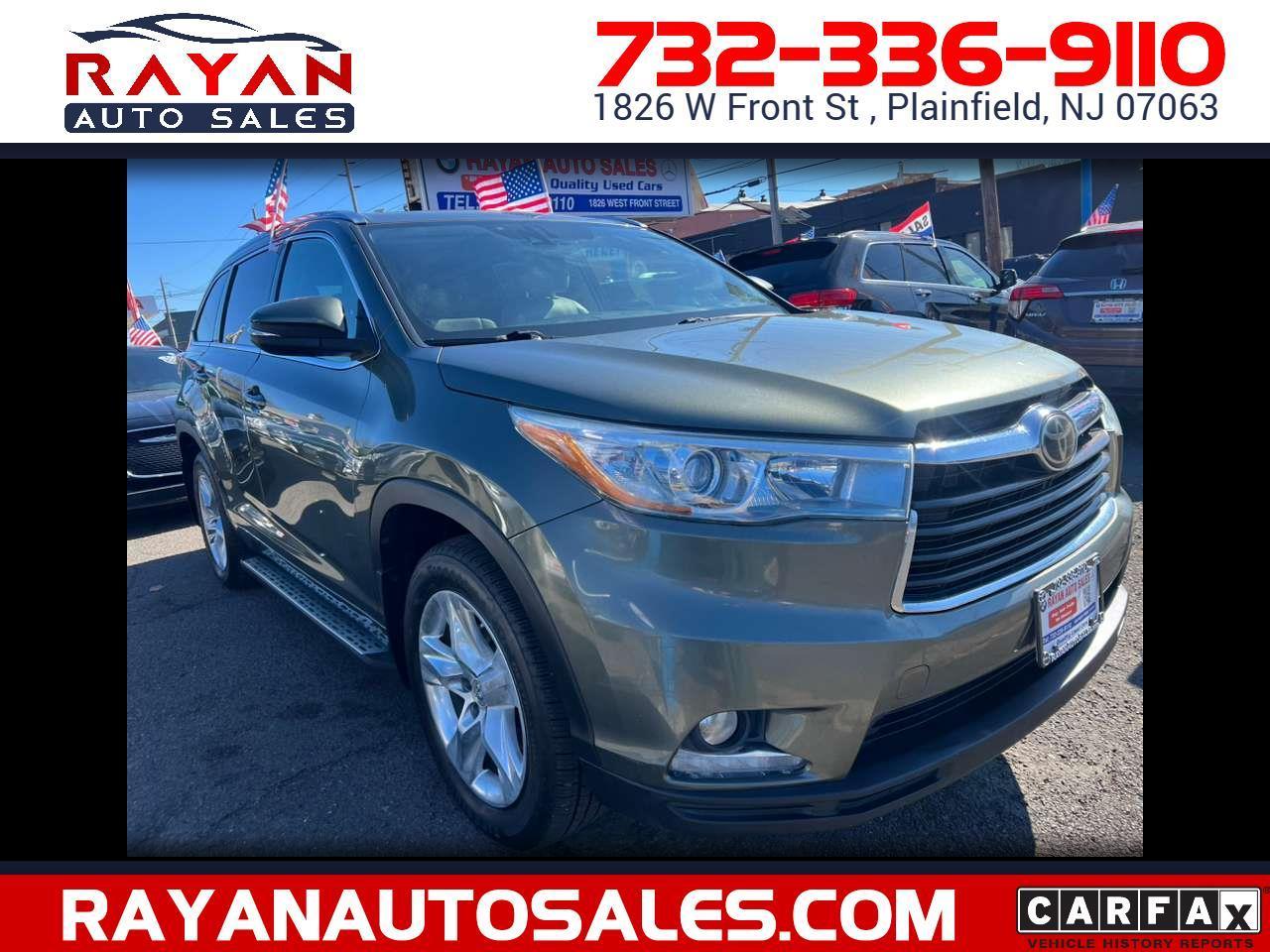 Toyota Highlander Limited AWD V6 2015